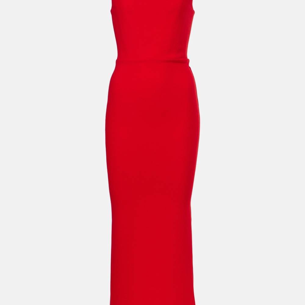 Crêpe corset dress